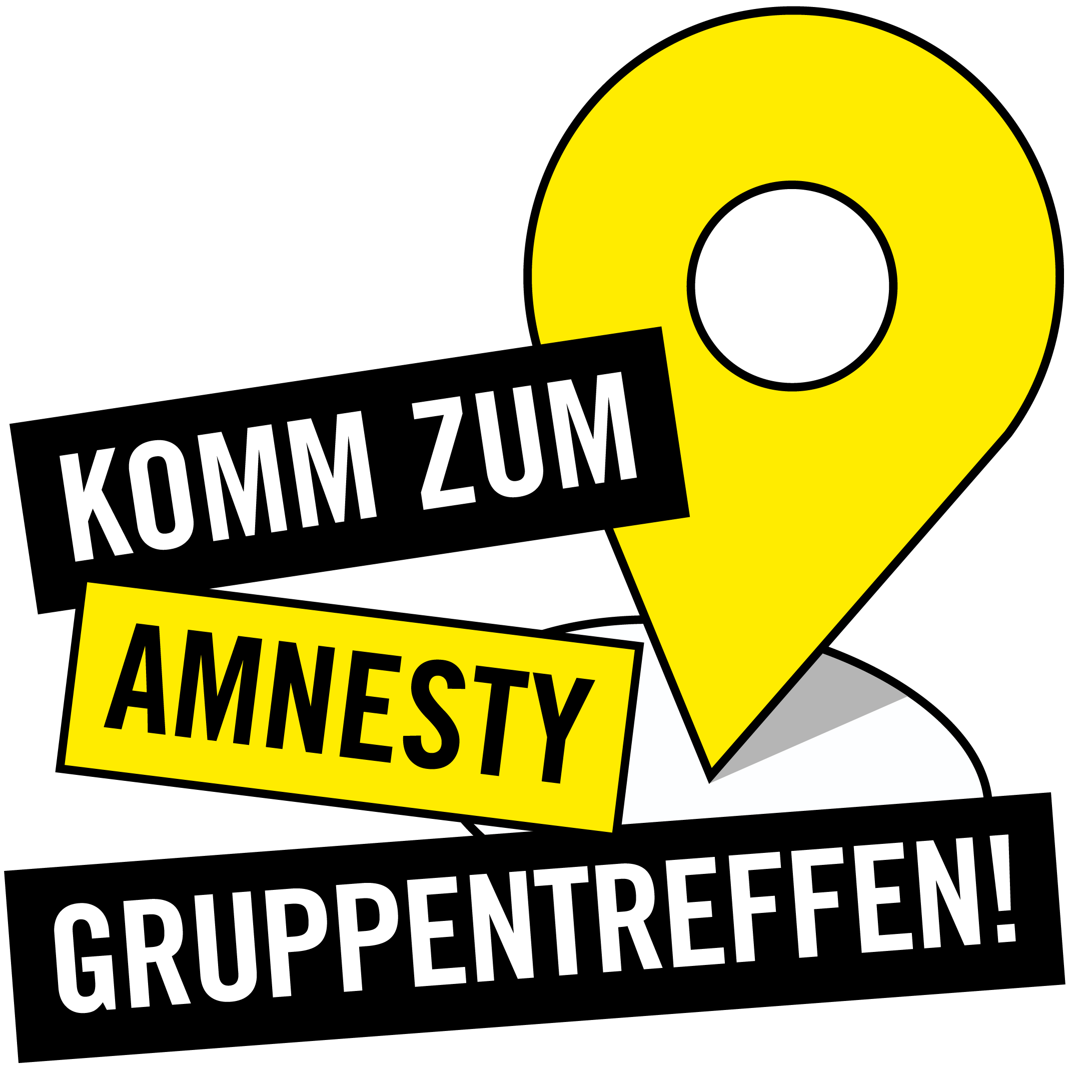 Komm zum Amnesty Gruppentreffen